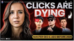 SEO, AEO, GEO, what is all that and WHY every CEO should know